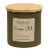 Homegifo Cinnamon Sticks 14oz Jar Candle W/wood Lid