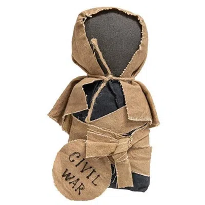 Homegifo *civil War Doll Black In Brown
