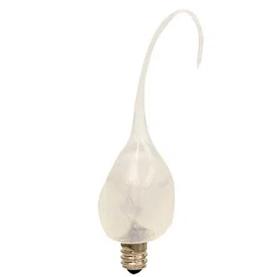 Homegifo Clear Silicone Flame Cover W/replaceable Bulb In Black