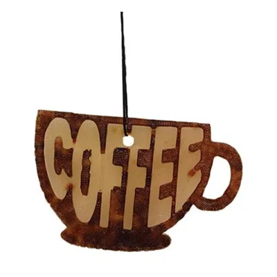 Homegifo Coffee Cup Air Freshener Coffee House In Brown