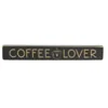 Homegifo Coffee Lover W/heart Mug Engraved Block 12"