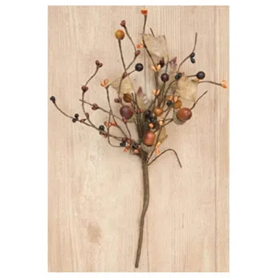 Homegifo Country Mix Acorn Pick - 14" In Multi