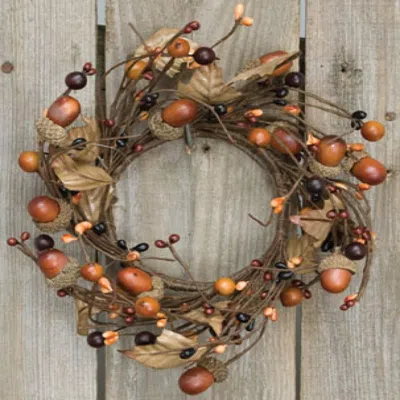 Homegifo Country Mix Acorn Ring - 4"/8" In Brown