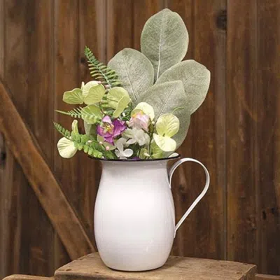 Homegifo *cove Harbor Magnolia Pick 18" In White