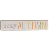 Homegifo *cozy Autumn Multi Color Wood Block