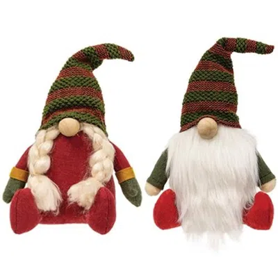 Homegifo *cozy Couple Gnome 2 Asstd. In Multi