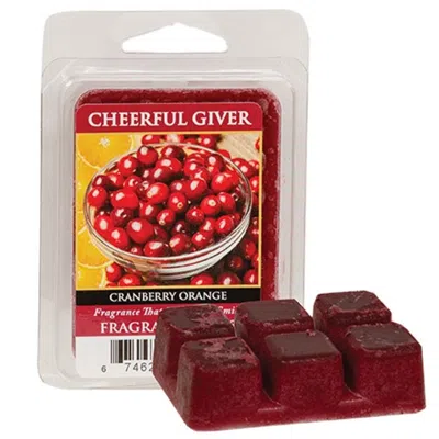 Homegifo Cranberry Orange Wax Melts In Red