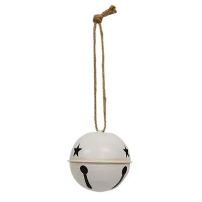 Homegifo Cream Jingle Bell 3.5" In White