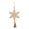 Homegifo *cutout Snowflake Wood Ornament