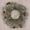 Homegifo Cypress Pine Candle Ring 4"