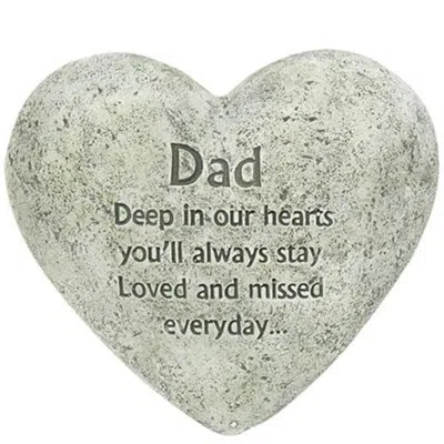 Homegifo Dad Heart Memorial In Green