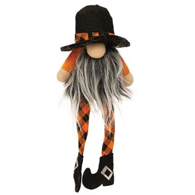 Homegifo *dangle Leg Halloween Gnome Small In Multi