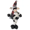 Homegifo Dangle Leg Plush Cow
