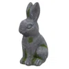 Homegifo Dark Gray Resin Bunny