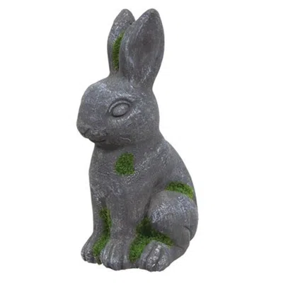 Homegifo Dark Gray Resin Bunny
