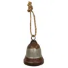 Homegifo Distressed Rusty Metal Bell Ornament