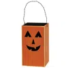 Homegifo Distressed Wooden Jack O' Lantern Luminary