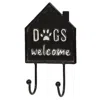Homegifo *dogs Welcome House Metal Wall Hook