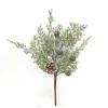 Homegifo Durham Cedar Birch Pinecone Spray 14"