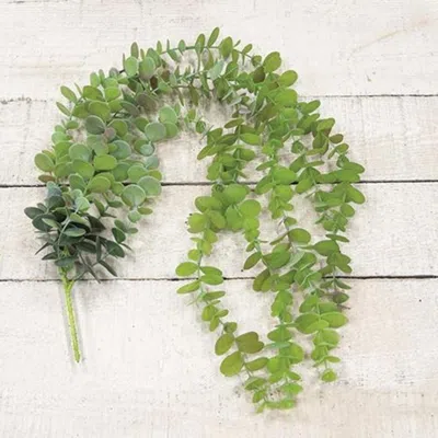 Homegifo Eucalyptus Hanging Garland In Green