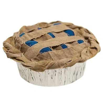 Homegifo Fabric Mini Blueberry Pie In Brown