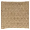 Homegifo Fairfax Cream/mustard Table Square 34"