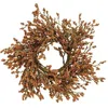Homegifo Fall Array Astilbe Candle Ring Pumpkin