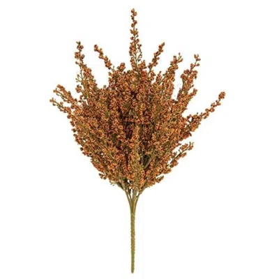 Homegifo Fall Heather Bush Pumpkin In Orange