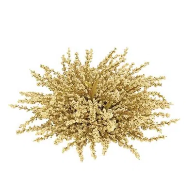 Homegifo Fall Heather Half Sphere Cream In Gold