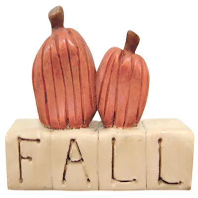 Homegifo Fall Resin Block In Pink