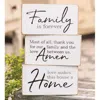 Homegifo *family Is Forever Wooden Block 3 Asstd.