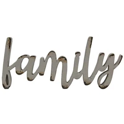 Homegifo *family Resin Sitter In Gray