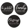 Homegifo Family Sayings Round Sign 11.75" 3 Asstd.