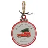 Homegifo Gingham Bunnies Hanging Metal Sign 3 Asstd.
