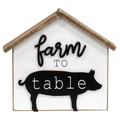 Homegifo *farm To Table House Sitter In White