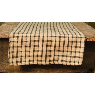 Homegifo Farmhouse Check Short Runner In Multi