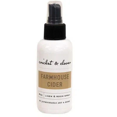Homegifo Farmhouse Cider Linen And Room Spray In White