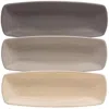 Homegifo Farmhouse Colors Squared Oval Dish 3 Asstd.