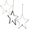 Homegifo Farmhouse Colors Star Taper Holder 6" 3 Asstd.