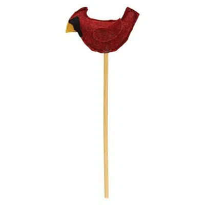 Homegifo Felt Cardinal Poke In Red
