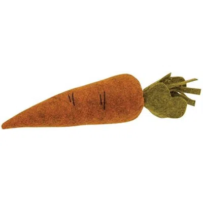 Homegifo Felt Carrot 8.5" In Blue