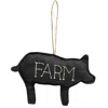 Homegifo *felt Farm Pig Ornament