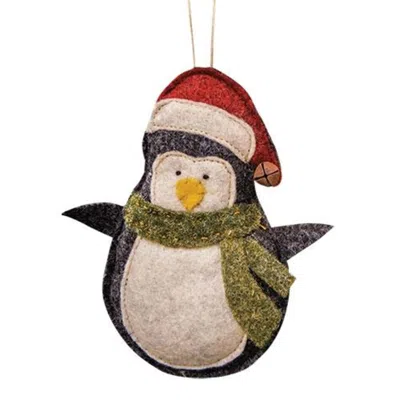 Homegifo Felt Penguin Ornament In Black
