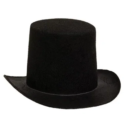 Homegifo Felt Top Hat 7.5" X 4" In Black