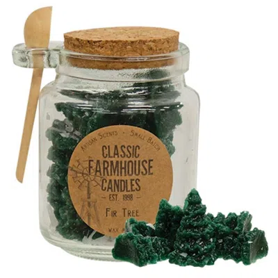 Homegifo Fir Tree Wax Melt Jar W/spoon In Transparent