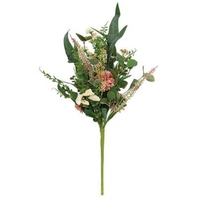 Homegifo Floral Flair Bush In Green