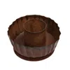 Homegifo Fluted Taper Holder Rusty