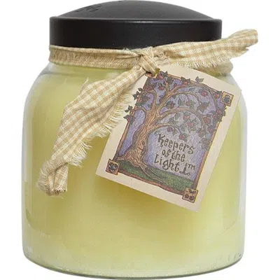 Homegifo Fresh Mcintosh Papa Jar Candle 34oz In Yellow