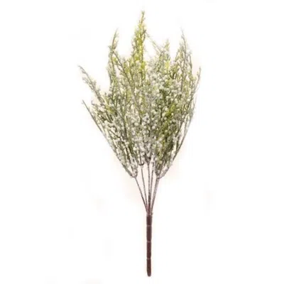 Homegifo Frost Berry Bush 15" In White