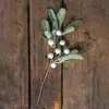 Homegifo Frosted Mistletoe Pick